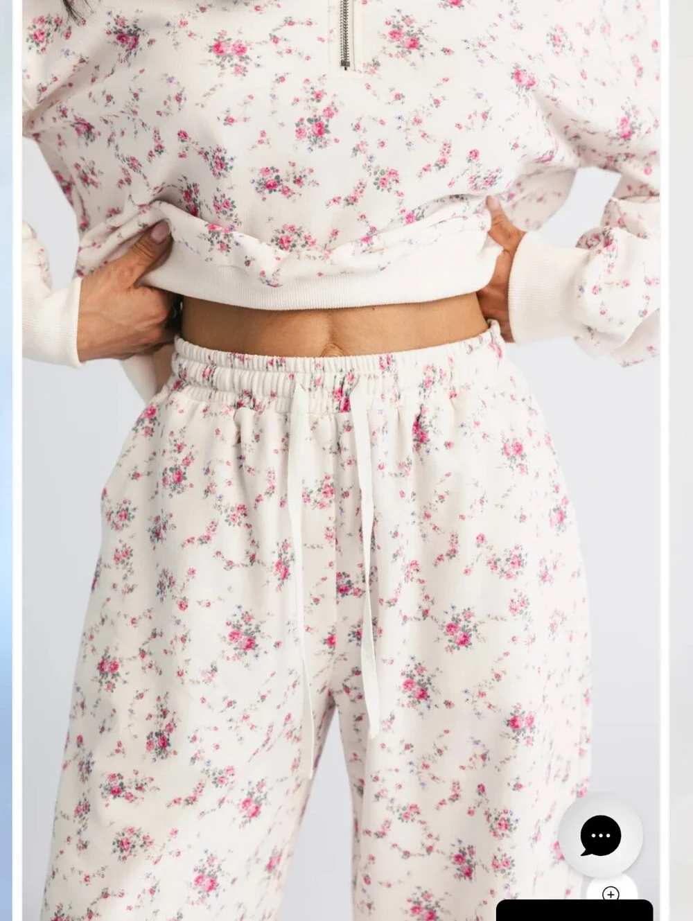 Baltic Born Allison Lounge Set Floral sz M